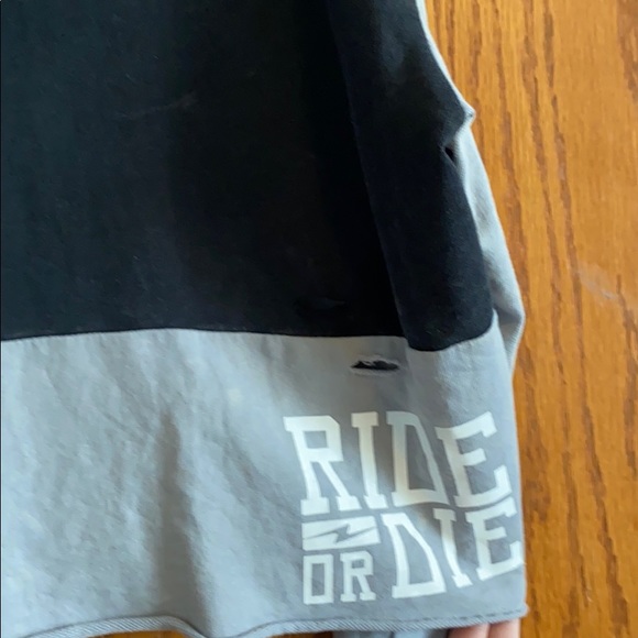 Fast & Furious Cut Cropped Hoodie - Picture 4 of 6